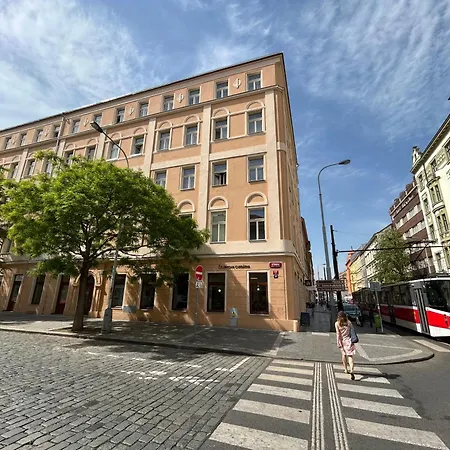Modern With Terrace Apartment Prag
