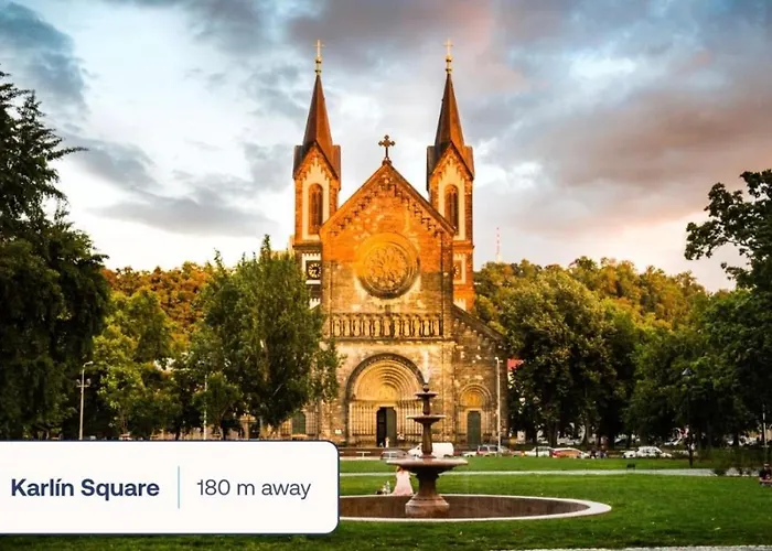 Modern With Terrace דירה פראג